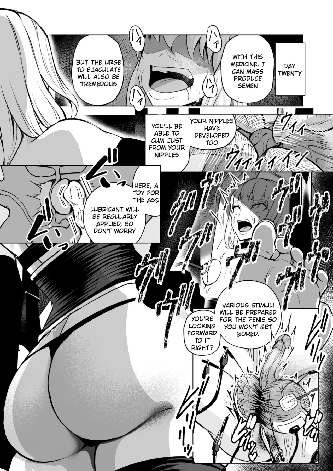 Hentai Manga Comic-A Dick Slave in a Land of Wicked Women-Read-41